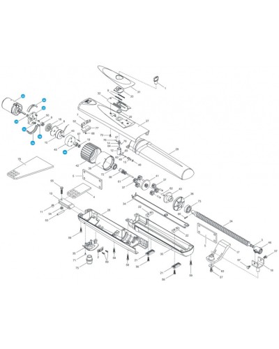 Крышка корпуса OPP001 Came 119RID417 в Энгельсе Запчасти для шлагбаумов и автоматики Pintop.ru