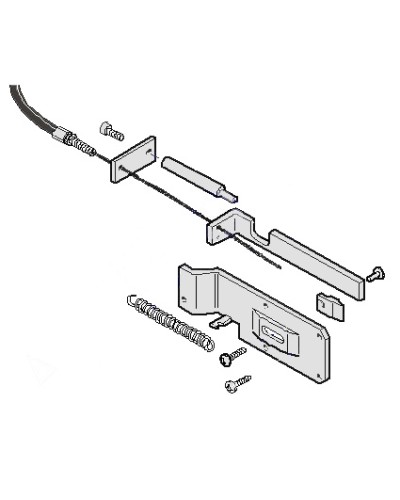 Механизм разблокировки G12000 Came 119RIG103 в Энгельсе Запчасти для шлагбаумов и автоматики Pintop.ru