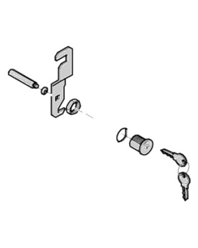 Замок дверцы G4040 G4041 Came 119RIG176 в Энгельсе Запчасти для шлагбаумов и автоматики Pintop.ru