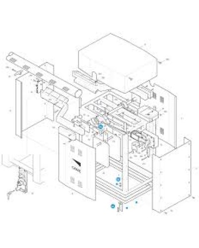Заглушка G0601 Came 119RIG209 в Энгельсе Запчасти для шлагбаумов и автоматики Pintop.ru