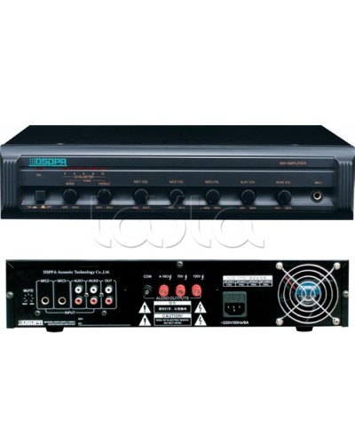 Микшер-усилитель DSPPA MP-300P в Энгельсе Система оповещения и трансляции Dsppa Pintop.ru
