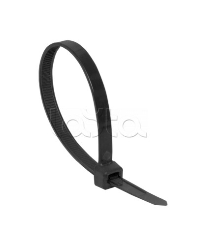 Хомут нейлоновый черный (4,8х150) (100шт.) EKF Basic (plc-cb-4.8x150) в Энгельсе Стяжки-хомуты Pintop.ru