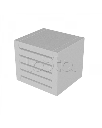 Вентиляционный блок TEHSTRONG VB 100x100x40 (EI 90) EKF (vb10040) в Энгельсе Аксессуары для лотков Pintop.ru