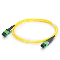 Патч-корд волоконно-оптический Hyperline FHD-MC3-9-MPOM12/AS-MPOM12/AS-A-5M-LSZH-YL