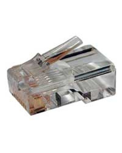 Разъем RJ-45 под витую пару, кат 5 Hyperline PLUG-8P8C-U-C5 в Энгельсе Коннекторы и разъемы Pintop.ru