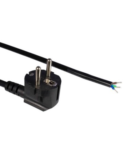 Кабель питания с вилкой Schuko 3 м Hyperline PWC-SHM-OE-3.0-BK в Энгельсе Патч-корды и пигтейлы Pintop.ru