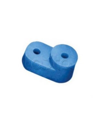 Угловой изолятор для «0» шины синий IEK YIS32 в Энгельсе Клеммные колодки Pintop.ru