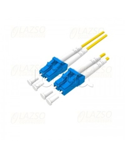 Патч-корд оптический Lazso PC-DU-LC/LC(3m) в Энгельсе Патч-корды и пигтейлы Pintop.ru