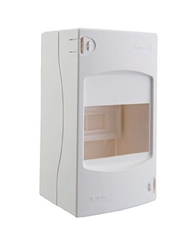 Щиток накладной Mini S 4 модуля белый Legrand 001304 в Энгельсе Боксы для автоматов Pintop.ru