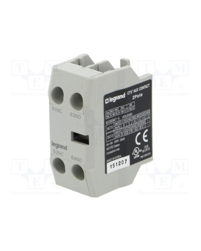 Блок вспомогательных контактов Legrand 416850 в Энгельсе Дополнительное оборудование для сетей Pintop.ru