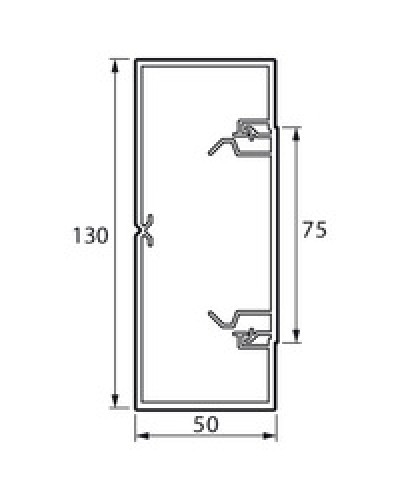 Кабель-канал METRA 130x50 Legrand (638082) в Энгельсе Кабель-канал Pintop.ru