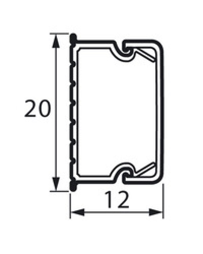 Кабель-канал METRA 20x12 Legrand (638192) в Энгельсе Кабель-канал Pintop.ru