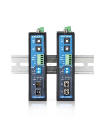 Конвертор RS-232/422/485 в оптику SC Moxa ICF-1150-S-SC в Энгельсе Дополнительное оборудование для ОПС Pintop.ru