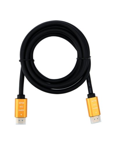 Кабель HDMI - HDMI 2.0, 2м, Gold REXANT 17-6104 в Энгельсе Системы видеонаблюдения Pintop.ru