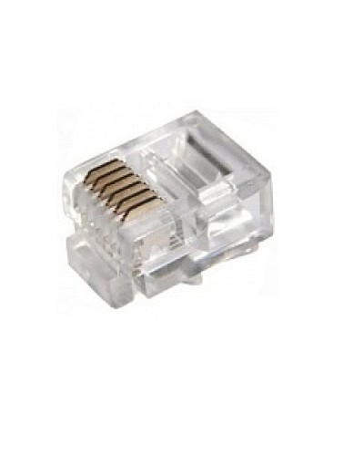 Джек телефонный 6P6C (100шт/уп) REXANT 05-1013 в Энгельсе Коннекторы Pintop.ru
