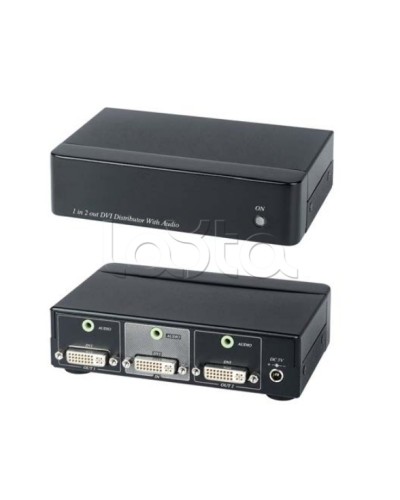 Усилитель-разветвитель DVI и аудио сигнала SC&T DD02A в Энгельсе Видеоусилители, Модуляторы, Делители Pintop.ru