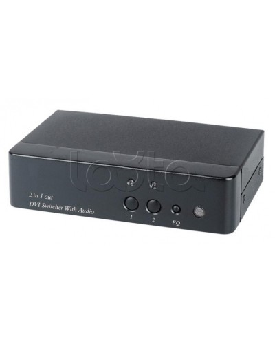 Коммутатор DVI и аудио сигналов SC&T DS02A в Энгельсе Видеоусилители, Модуляторы, Делители Pintop.ru