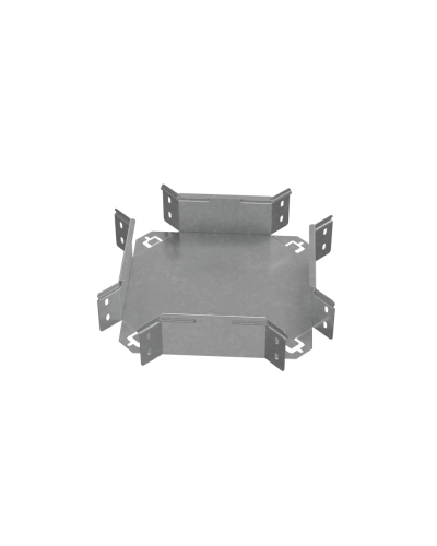 Х-разветвитель 80х100 мм ПЛЮС КМ-Профиль (XDplus80-100) в Энгельсе Аксессуары для лотков Pintop.ru