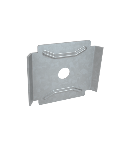 Фиксатор площадка INOX304 КМ-Профиль (FP INOX304) в Энгельсе Аксессуары для лотков Pintop.ru