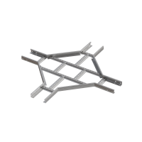 Х-разветвитель лестничный 50х100х1,2 мм HD85 N КМ-профиль (LXD50-100-1.2 HD85 N)