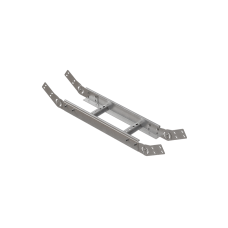 Вертикальный шарнирный угол 80х600х1,5 мм HD85 N КМ-профиль (LSHL80-600-1.5 HD85 N)