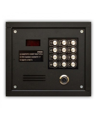 Цифровой домофон Олевс PRO-TM черный в Энгельсе Домофония Pintop.ru